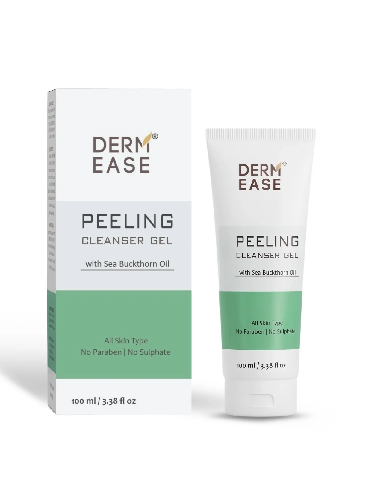DERM EASE PEELING CLEANSER GEL